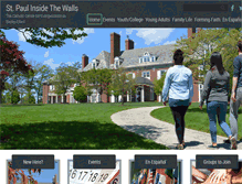Tablet Screenshot of insidethewalls.org